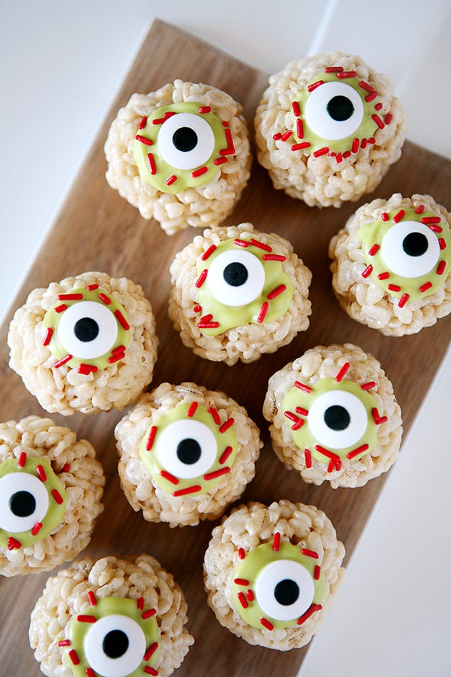 10+ Rice Krispie Halloween Desserts , No Bake Rice Krispies